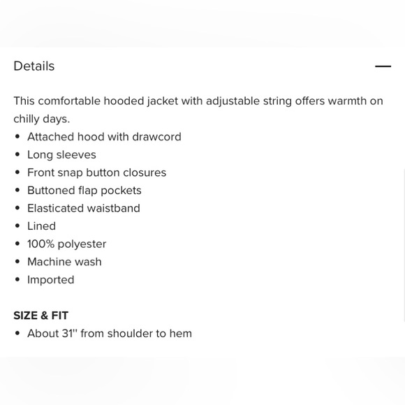 NWT Vero Moda Malou Coated Attached-Hood Jacket - Picture 4 of 4